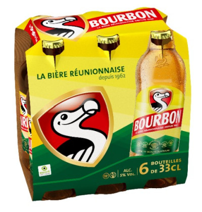 BIERE BOUTEILLE PACK 5° 33clx BOURBON