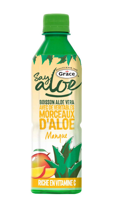 BOISSON ALOE VERA MANGUE BOUTEILLE 50cl GRACE
