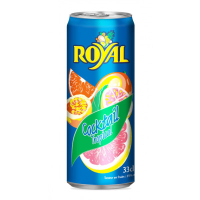 BOISSON TROPICAL BOITE PACK 33clx6 ROYAL