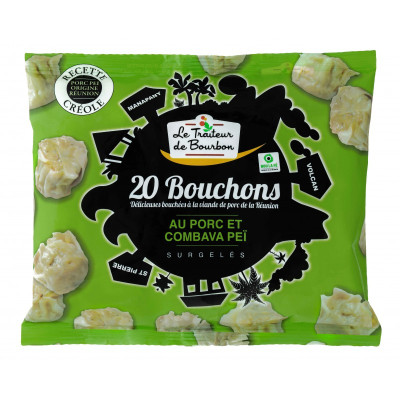 BOUCHONS PORC COMBAVA 10 SACHETS x20 SAL. DE BOURBON