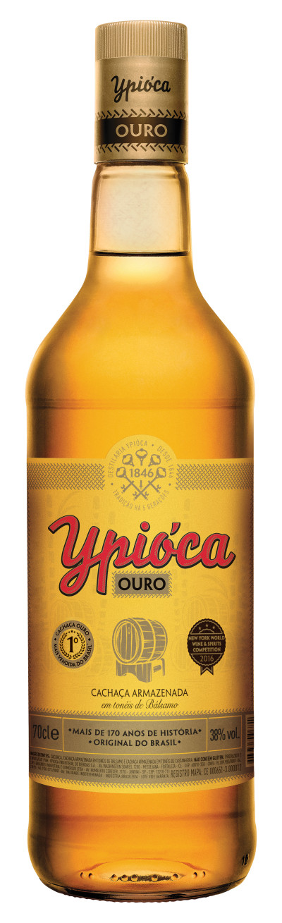 CACHAÇA OURO 38o 70cl YPIOCA	