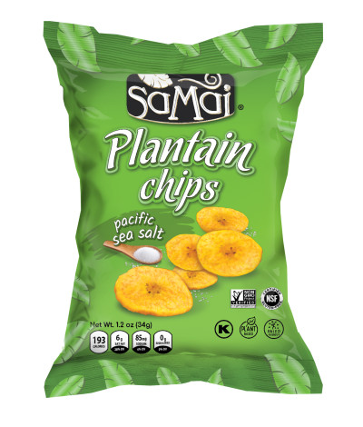 CHIPS BANANE SALEE 34gx60