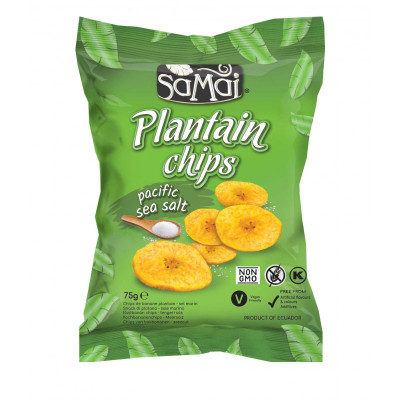 CHIPS BANANE SALEE 75gx15