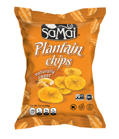 CHIPS BANANE SUCREE 34gx60