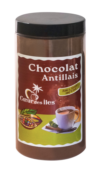 CHOCOLAT EN POUDRE 360g COEUR DES ILES