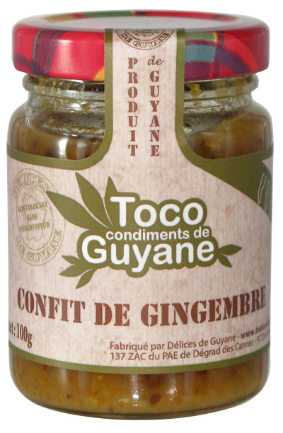 CONFIT GINGEMBRE 100g TOCO