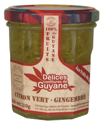 CONFITURE CITRON GIN 210g