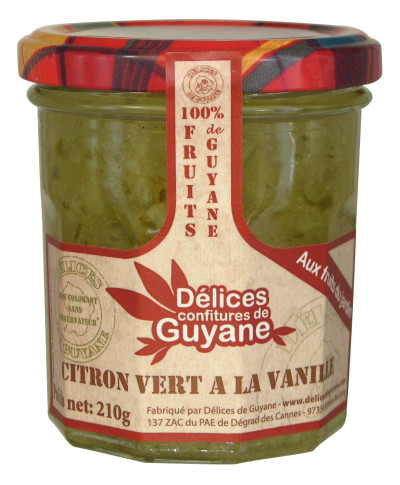 CONFITURE CITRON VERT VAN 210g