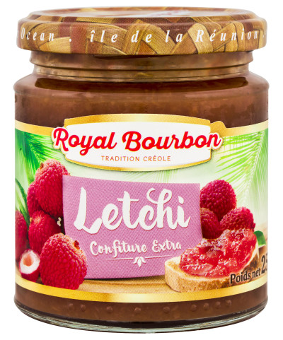 CONFITURE LETCHI 250g ROYAL BOURBON