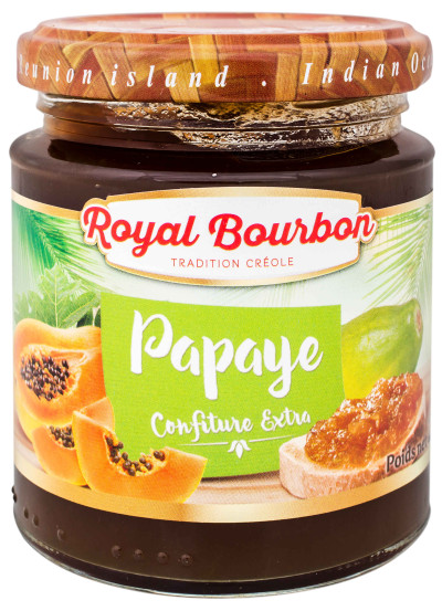 CONFITURE PAPAYE 250g ROYAL BOURBON