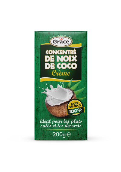 CREME DE COCO BRIQUE 200g GRACE