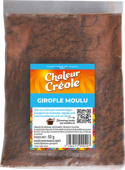 GIROFLE MOULU 50g CHALEUR CREOLE
