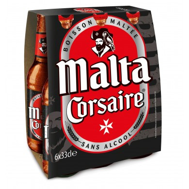 MALTA BOUTEILLE PACK 33clx6 CORSAIRE