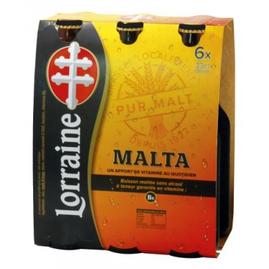 MALTA BOUTEILLE PACK 33clx6 LORRAINE
