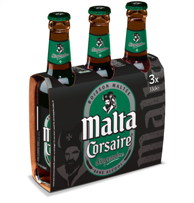 MALTA GINGEMBRE BOUTEILLE PACK 33clx3 CORSAIRE