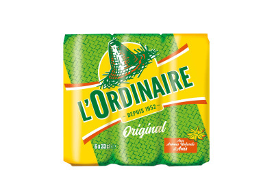 ORDINAIRE BOITE PACK 33clx6