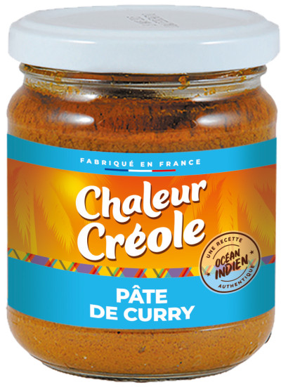 PATE DE CURRY 200g CHALEUR CREOLE