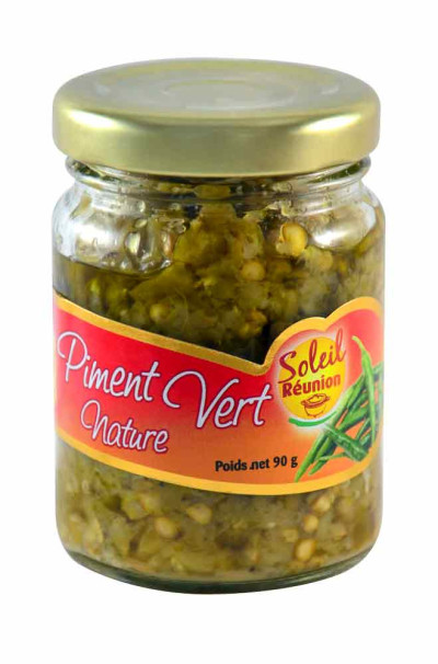 PATE PIMENT VERT 90g SOLEIL REUNION
