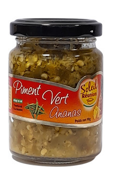 PATE PIMENT VERT ANANAS 90g SOLEIL REUNION