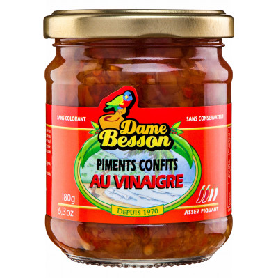 PIMENT CONFIT 180g DAME BESSON