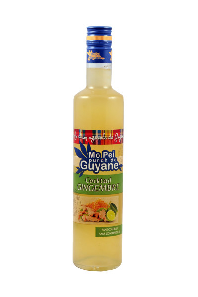PUNCH GIN CIT 18° 50cl DELICES DE GUYANE