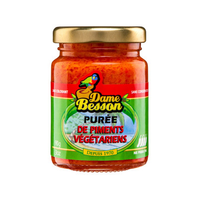 PUREE PIMENT VEGETARIEN 90g DAME BESSON
