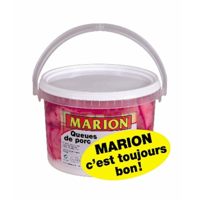 QUEUE DE PORC SEAU BLANC 2kg MARION