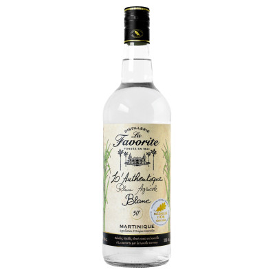 RHUM L'AUTHENTIQUE 50° 1L LA FAVORITE