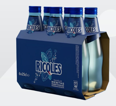 RICQLES MENTHE VERRE PERDU PACK 25clx6 RICQLES