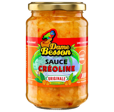 SAUCE CREOLINE 320g DAME BESSON