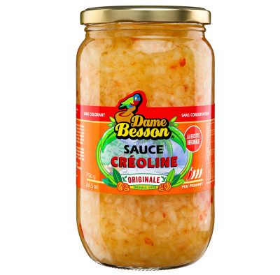 SAUCE CREOLINE 750g DAME BESSON