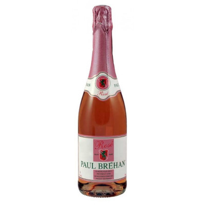 VIN MOUSSEUX ROSE 1/2 SEC BOUTEILLE 11° 75cl PAUL BREHAN