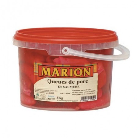 Queue couvercle rouge 2 KG Marion